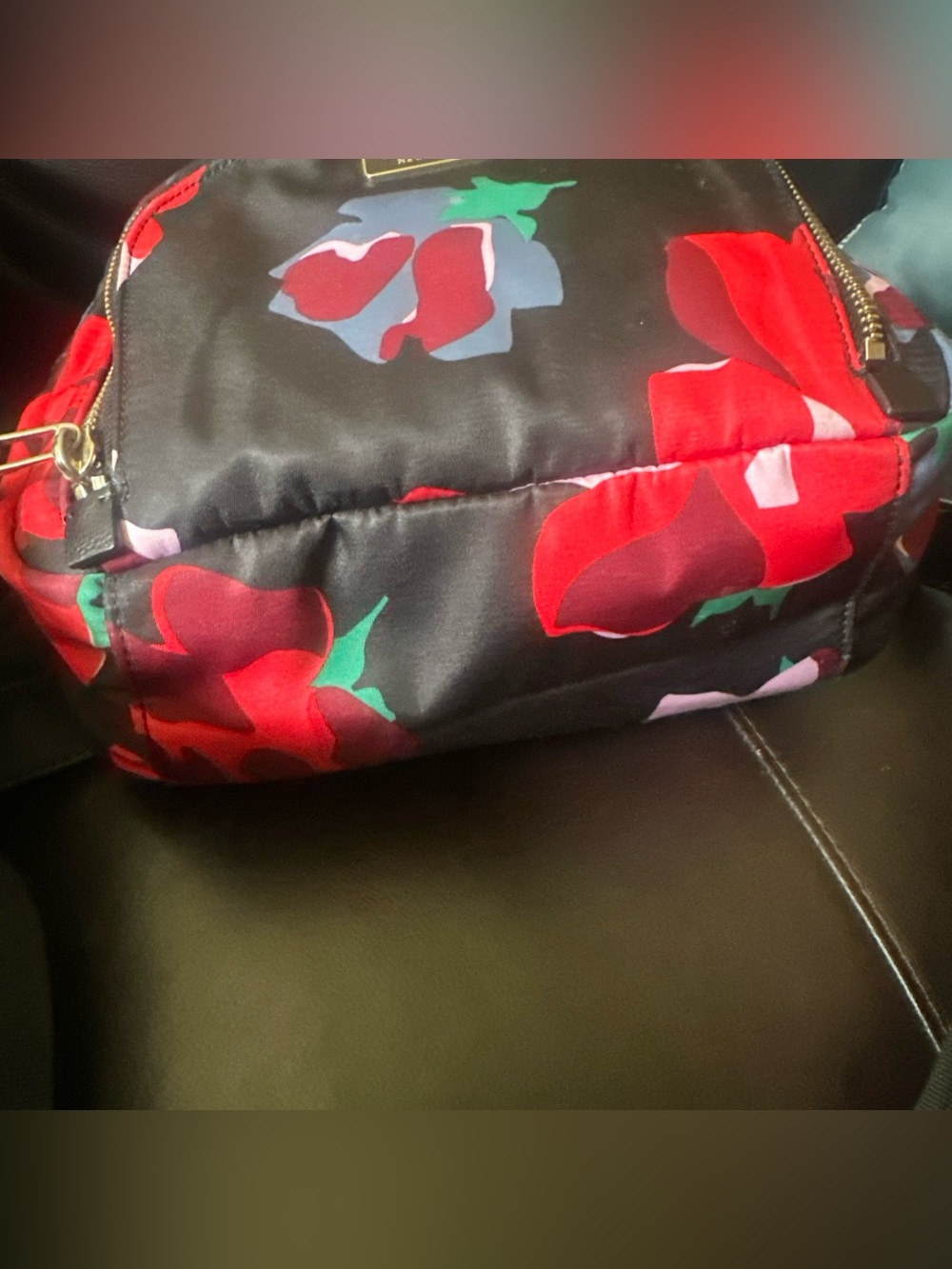 kate spade Black Floral Mini Backpack - Picture 5 of 11